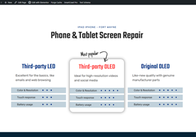 Digital Parameters Project - FoneTribes Website Rebuild + SEO and Ads