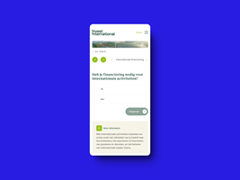 A clear, accessible website for Invest International
