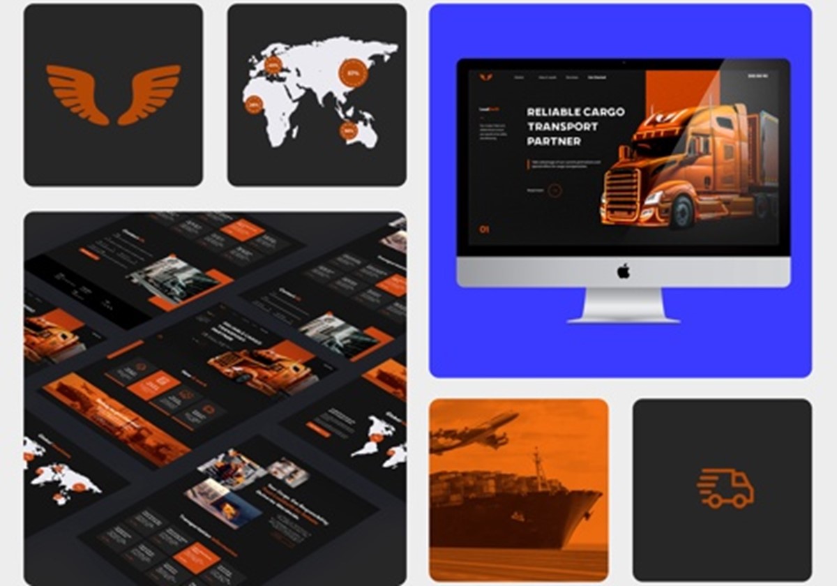 Website Development for Transportation Company - Global Transportation Company