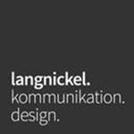 Langnickel. Kommunikation. Design. Logo