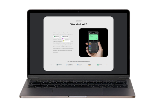 AI & Blockchain Website for emjul