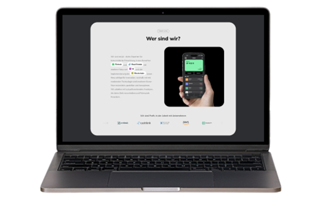 Design 030 Project - AI & Blockchain Website for emjul