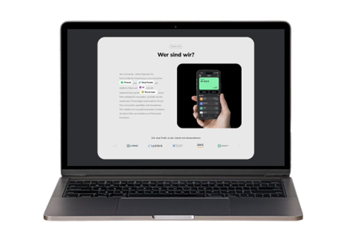 AI & Blockchain Website for emjul - emjul GmbH