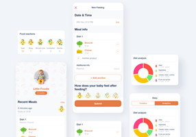 Zoftify Project - Little Foodie - Baby Tracker Mobile App