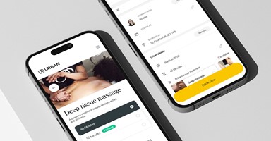 Vention Project - Urban: Fresh design and new features for iOS massage apps