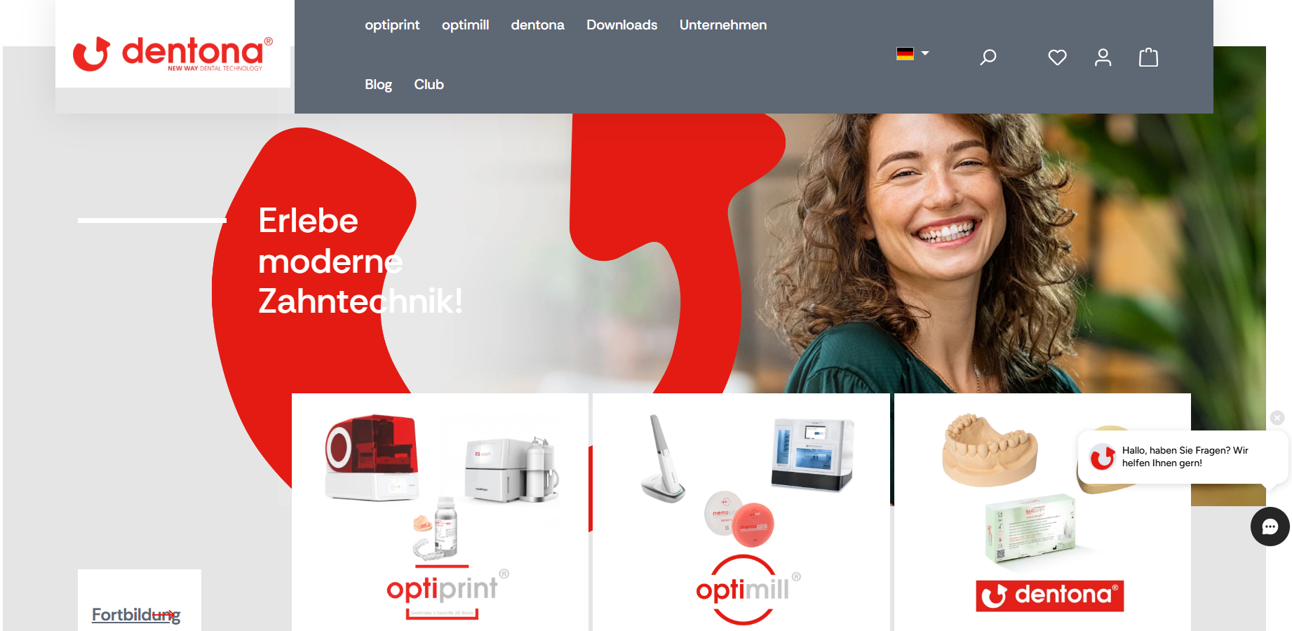 RESPONSE GmbH Project - dentona AG: Shopware-6 Relaunch & komplett neues Corporate Design