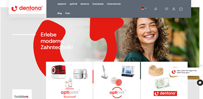 RESPONSE GmbH Project - dentona AG: Shopware-6 Relaunch & komplett neues Corporate Design