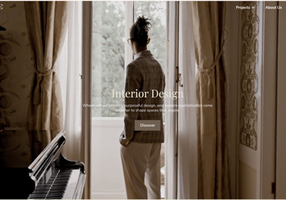Interior Design Company Lead-Generating Website - Henne Creative
