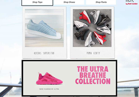 StormCIS 360 Identity Experience | Design in Focus Project - Foot Locker Women's Portal