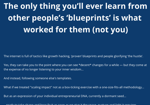 From Scratch Communications Project - 60% Conversion Rate on a Newsletter Signup Page