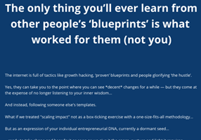 From Scratch Communications Project - 60% Conversion Rate on a Newsletter Signup Page