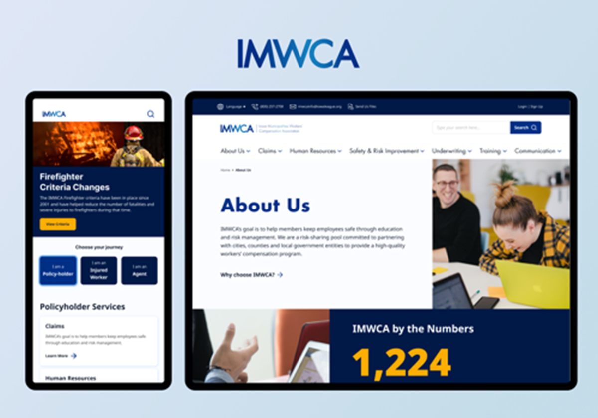 IMWCA Website Redesign - Iowa League of Cities
