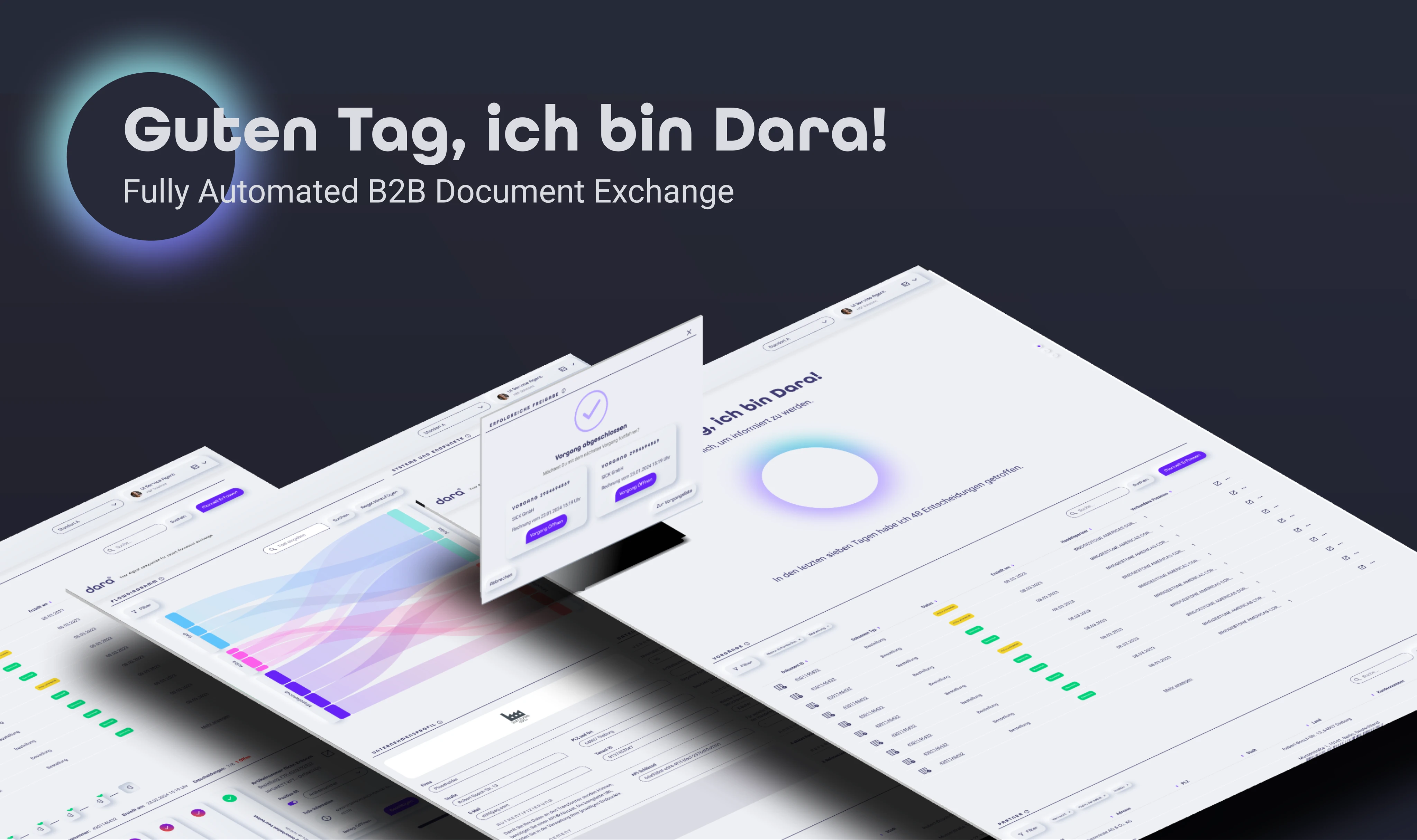 Dara®, UX for intelligent document processing