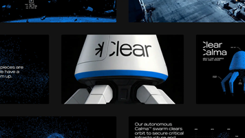 Human Deluxe GmbH Project - Brand Concept for a Space Debris Cleanup Startup