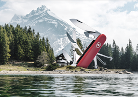 Elespacio Project - Victorinox - The Swiss army knife in advertising