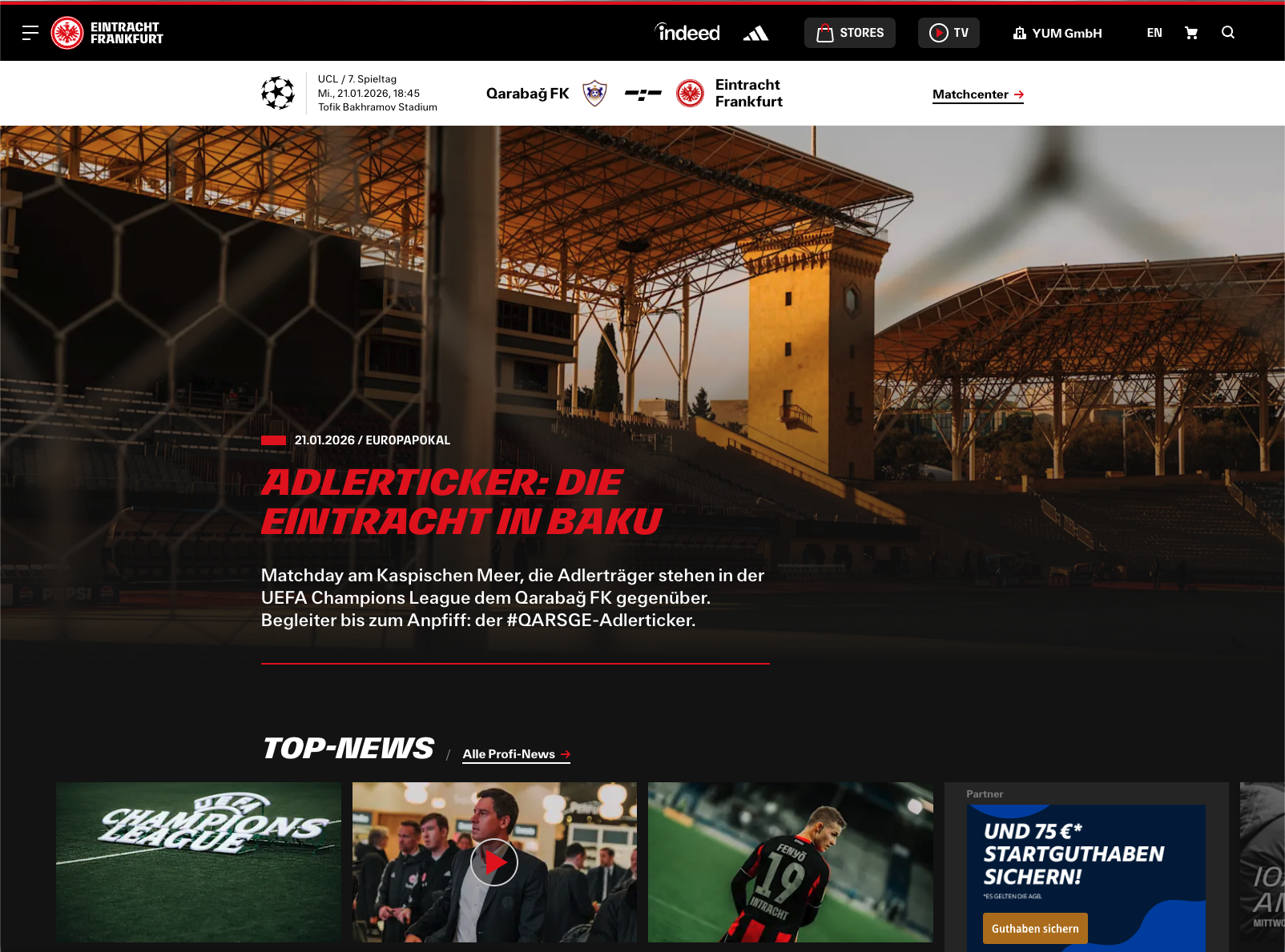 YUM GmbH Project - Website Relaunch