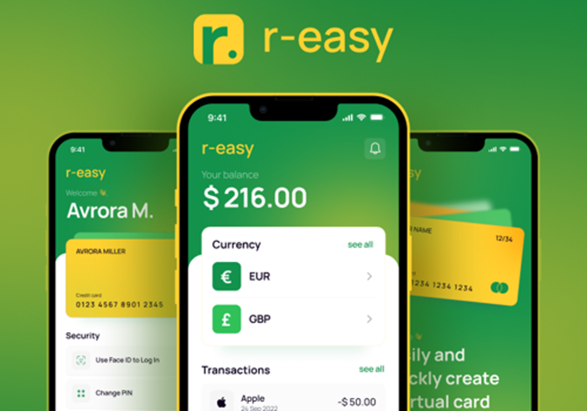 R-Easy - neo worldwide banking for freelancers - 