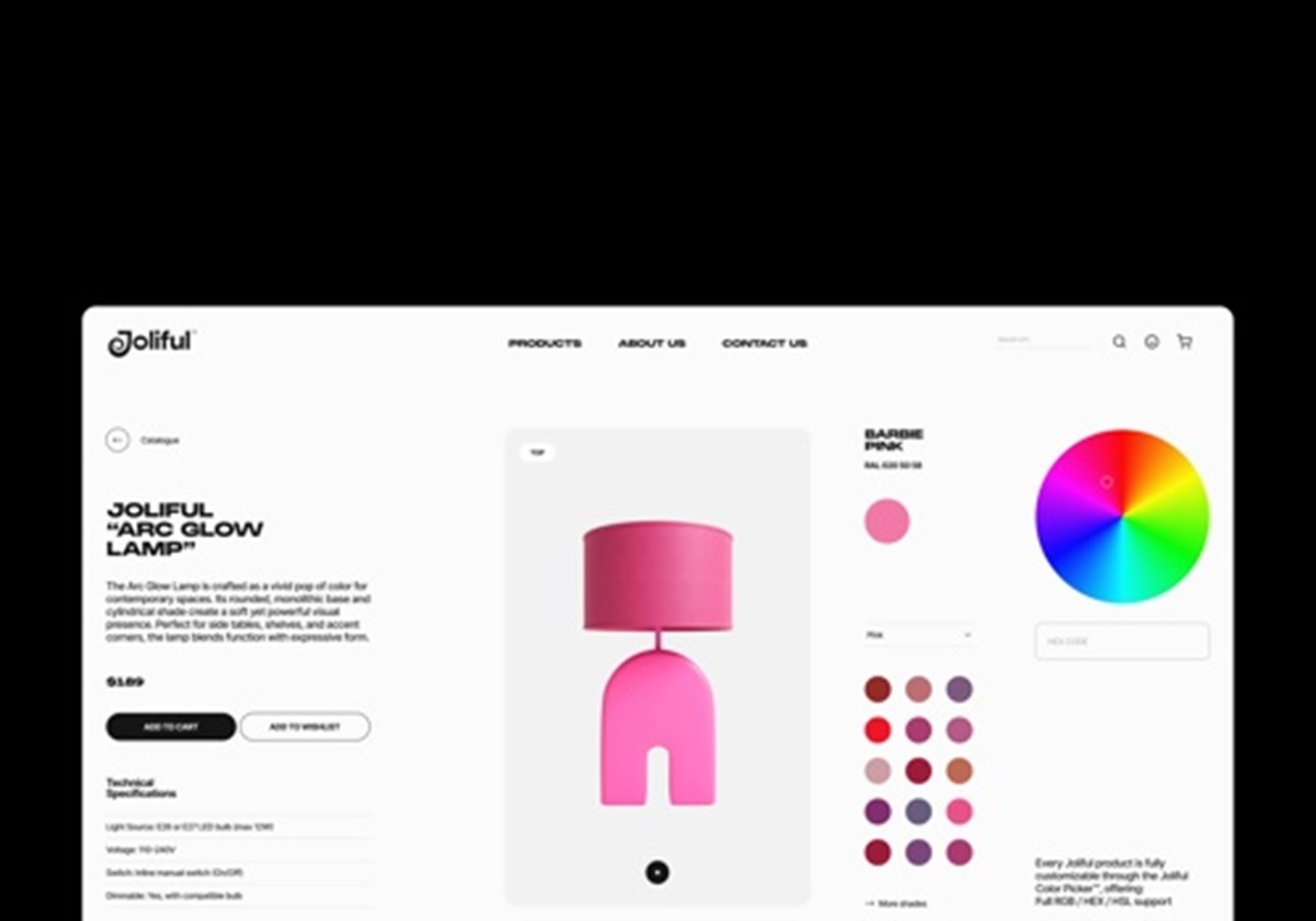 Joliful — Color-Changing Décor for Bold Homes - Joliful