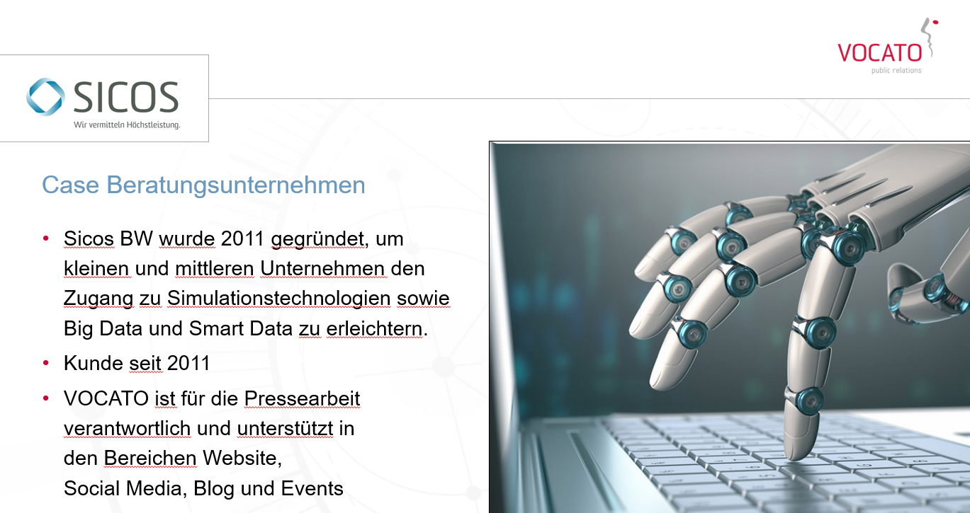 VOCATO public relations GmbH Project - Media Relations and Strategy