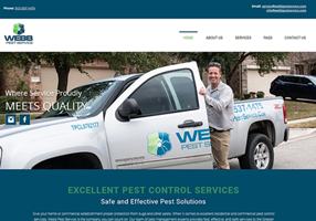 TNW Creations Project - Pest Service Website