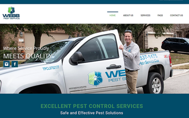 TNW Creations Project - Pest Service Website