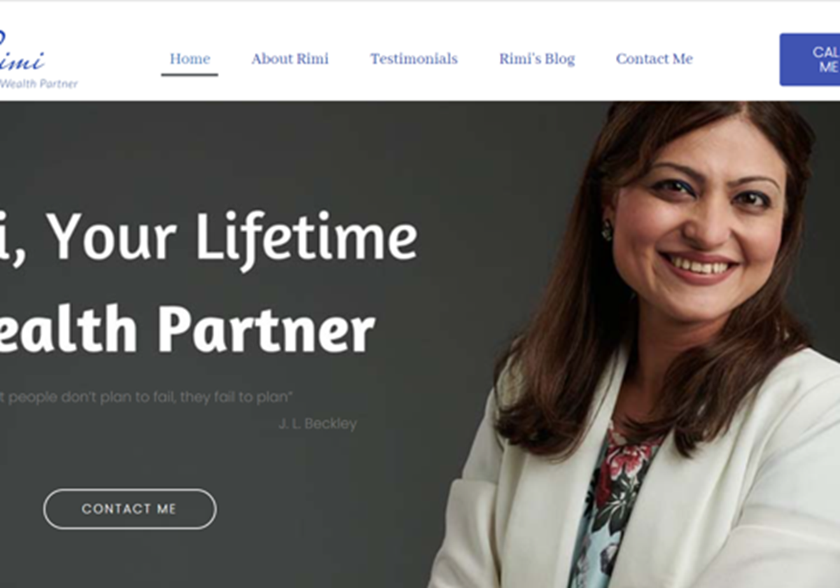 Carte d’information / carte de visite - Rimi Wealth Manager