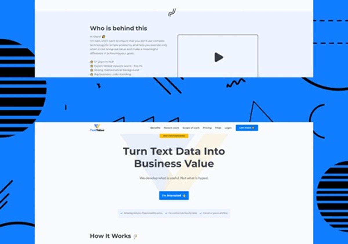 Text Value Webflow Website Development & Design - Text Value