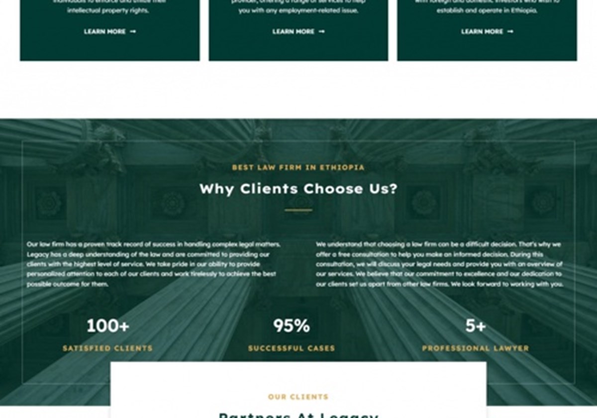 website development for legacy Law Firm LLP - legacy Law Firm LLP