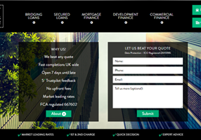 Weblinx Project - UK Property Finance - Full Online Management