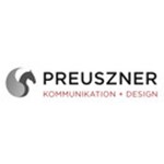 Preußner Kommunikation + Design Logo