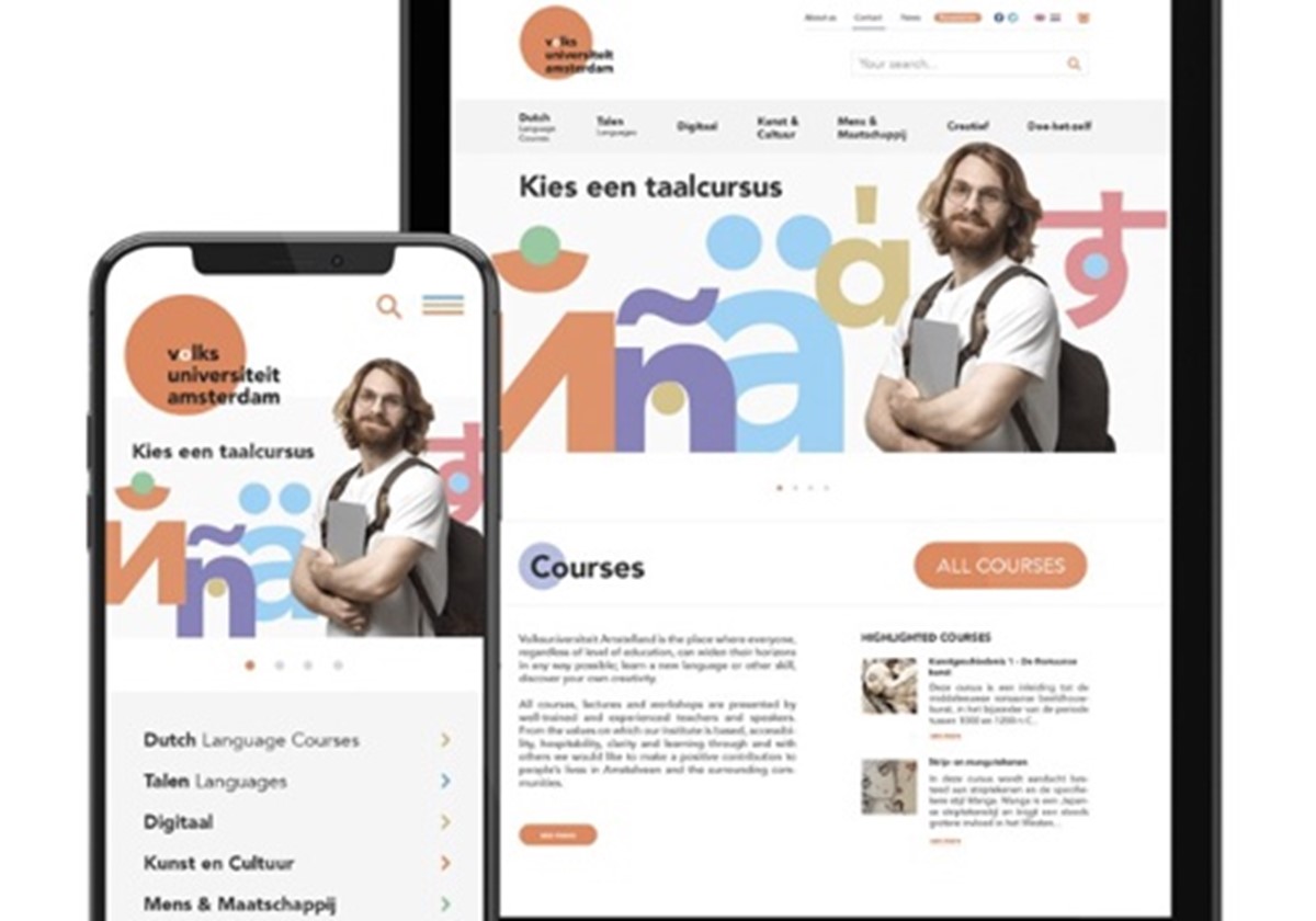 Design, marketing & data analysis - Volksuniversiteit Amsterdam