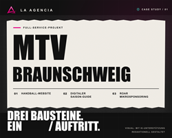 LA AGENCIA Project - MTV Braunschweig: three digital building blocks, one performance