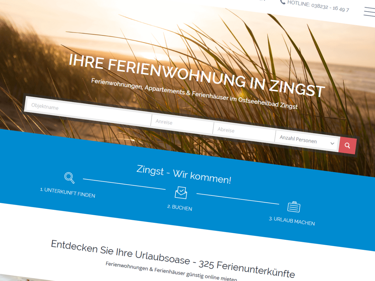 iseo Digitalagentur Project - Website Relaunch PIK Zingst