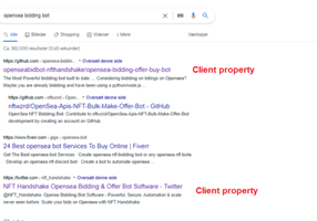 WinWin Media Project - Parasite SEO for SaaS NFT trading platform