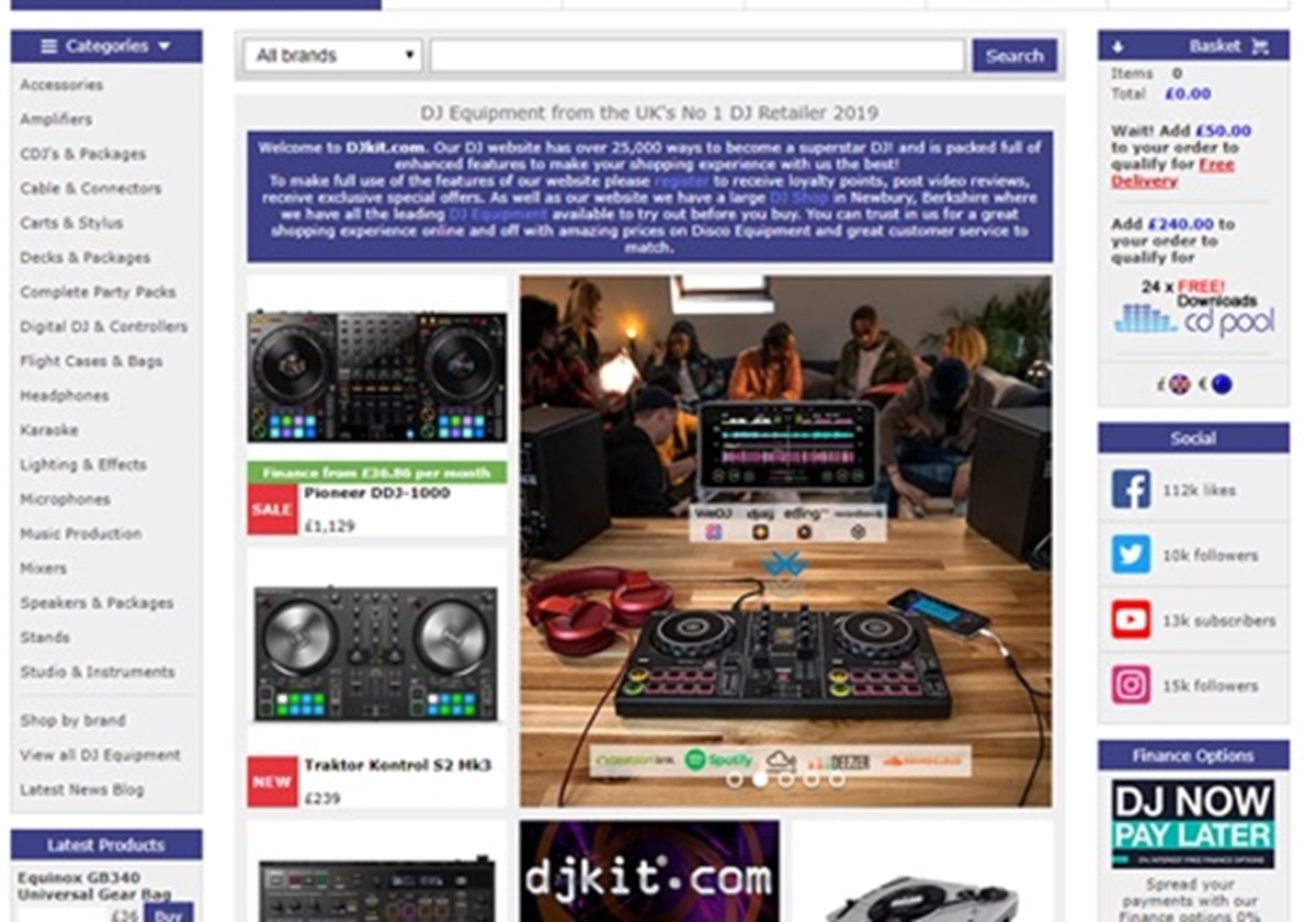 DJKit - Ecommerce SEO - DJ Kit