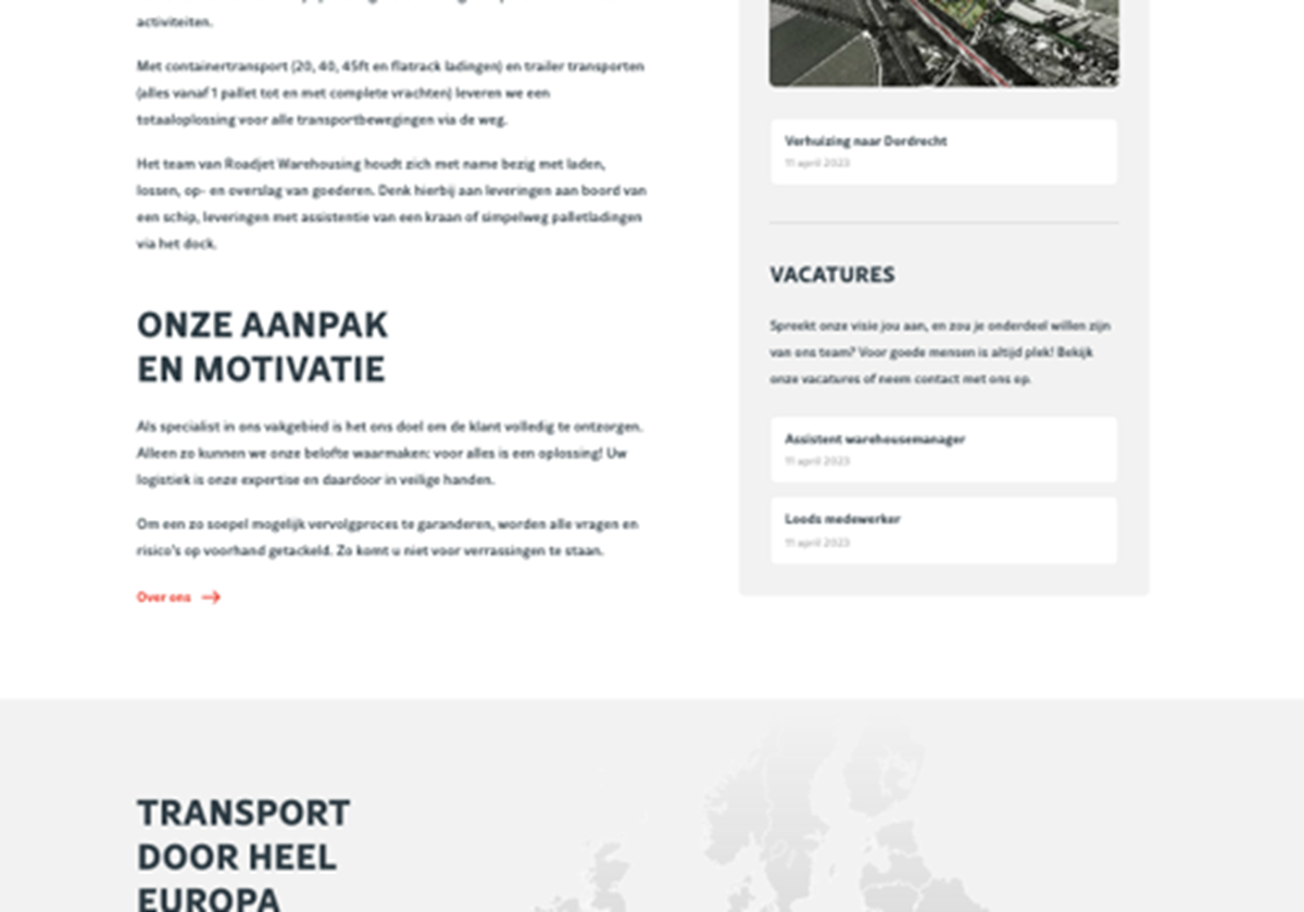  - Roadjet Logistics