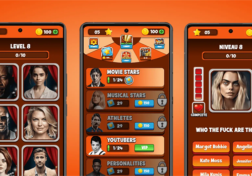 Easyweb Project - STAR GUESSER, Mobile App