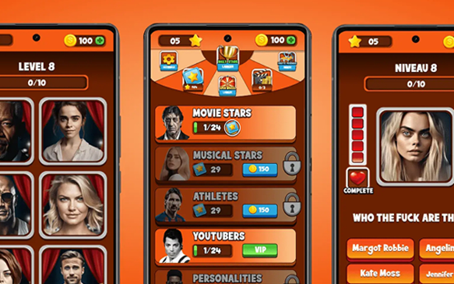 Easyweb Project - STAR GUESSER, Mobile App