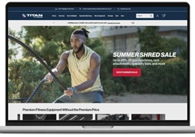BrainSpate Project - Titan Fitness: High-Performance Shopify Plus Store