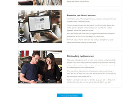 The Web Provider Project - Motor Depot Website