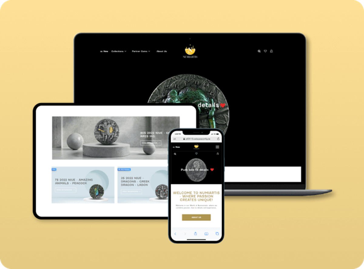 Numiartis Shop System avec Magento Open Source
