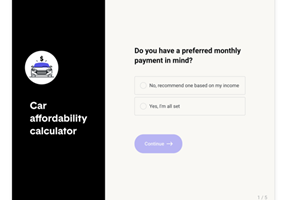 Siege Media Project - Car Affordability Calculator for The Zebra