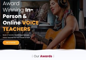 Artax Digital Solutions Project - Singer's Edge - Web Design & Development