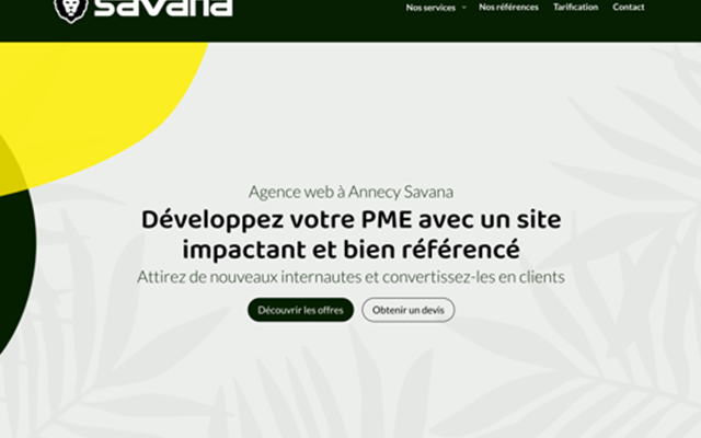 Inbound Solution Project - SEO for Savana Webdesign