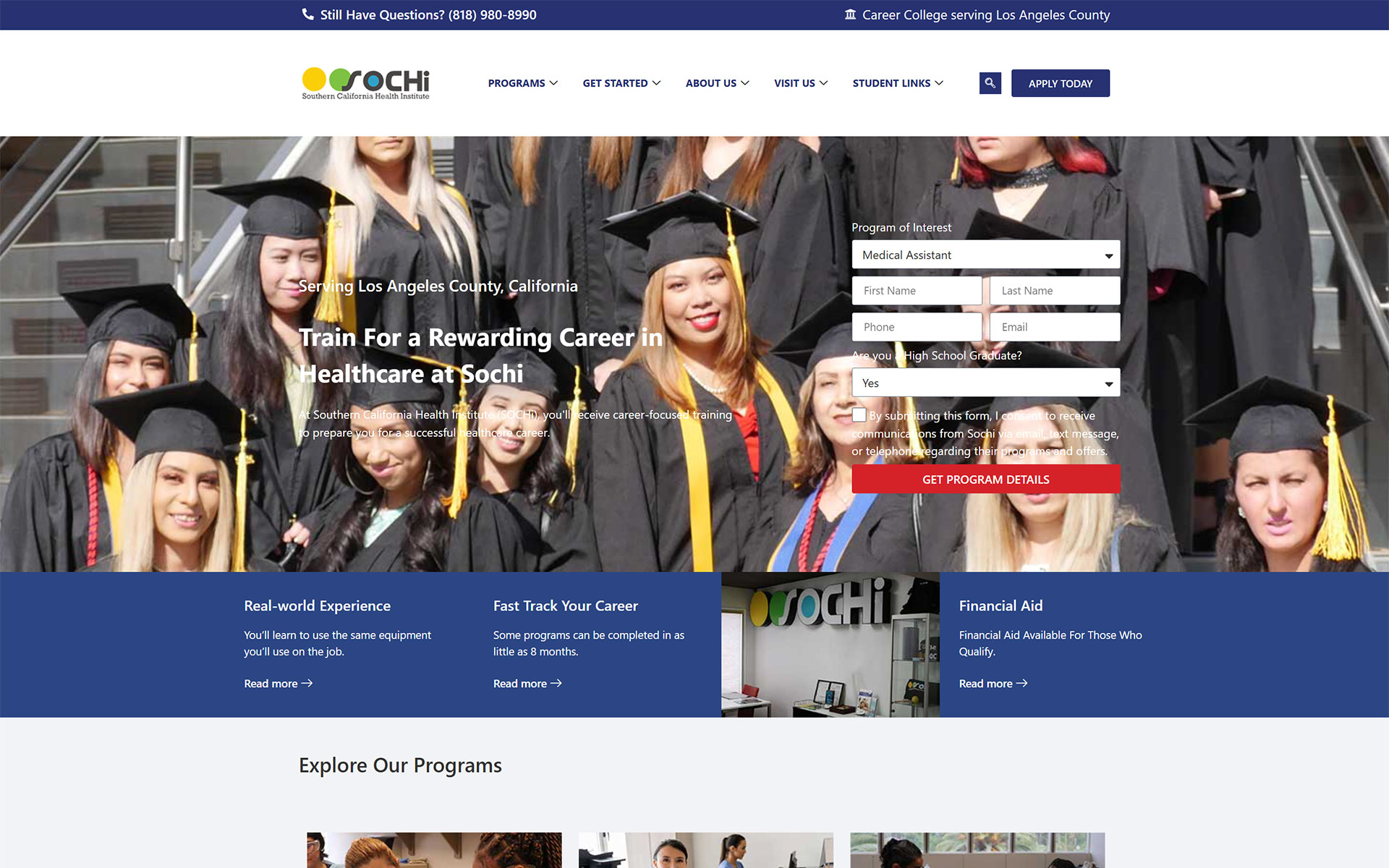 Los Angeles SEO Project - SOCHI Digital Marketing
