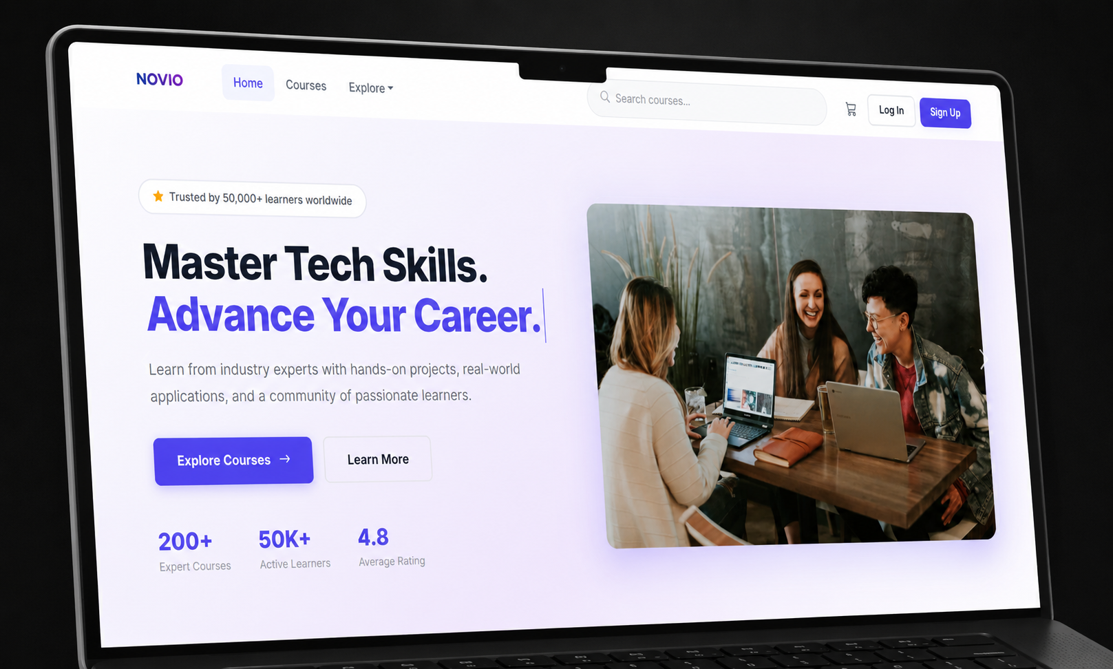 Novio, EdTech Frontend Platform
