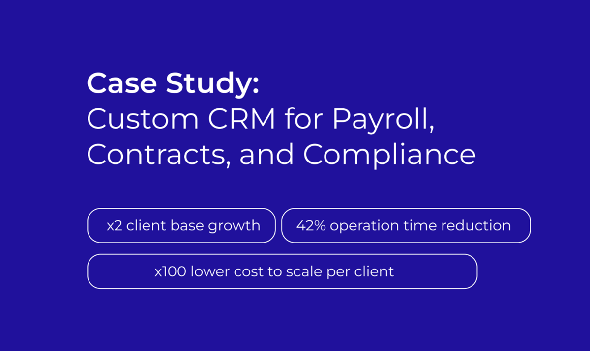 CRM sur mesure