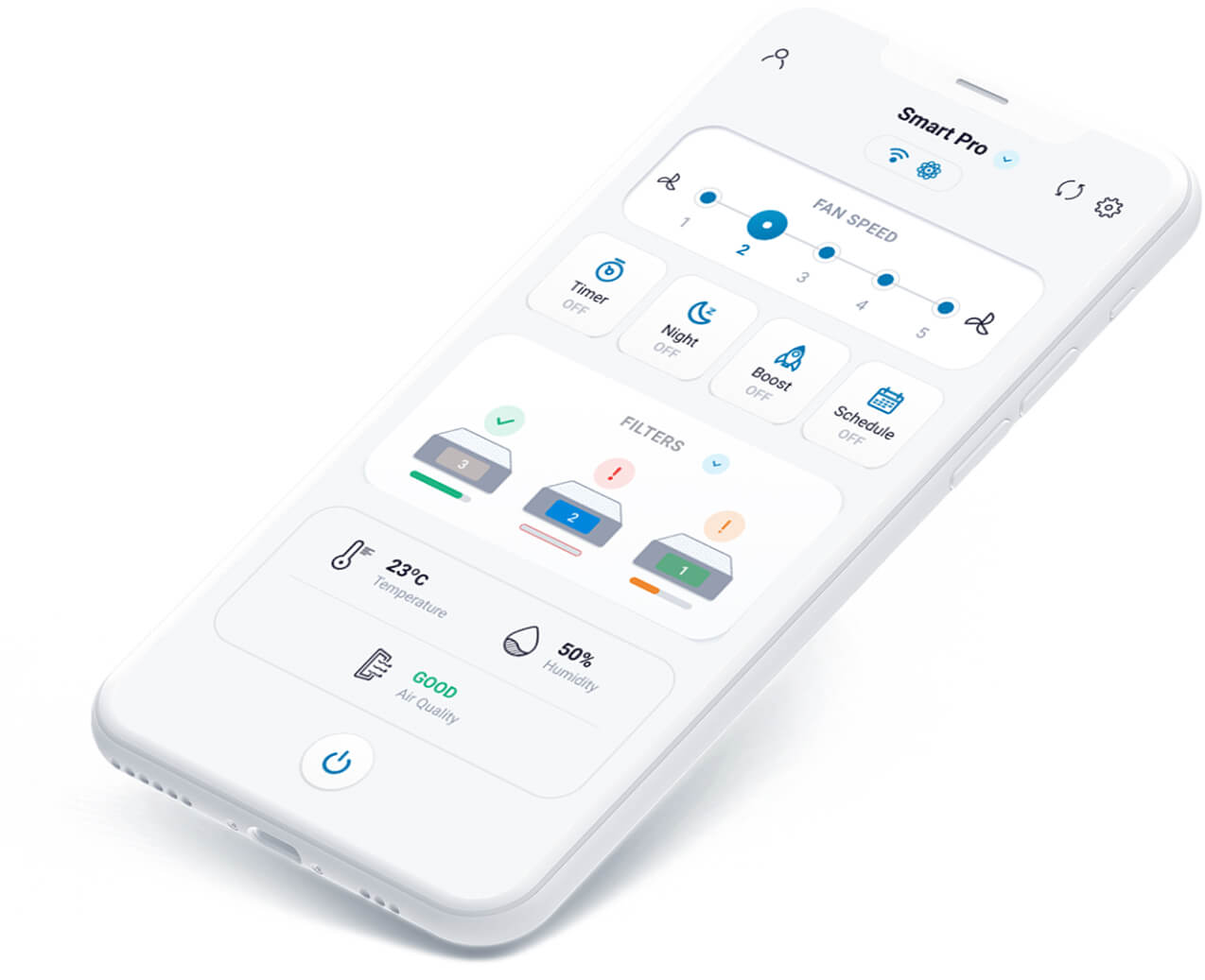 eleks GmbH Project - Seamless UХ for a smart air disinfection device and IoT remote control application