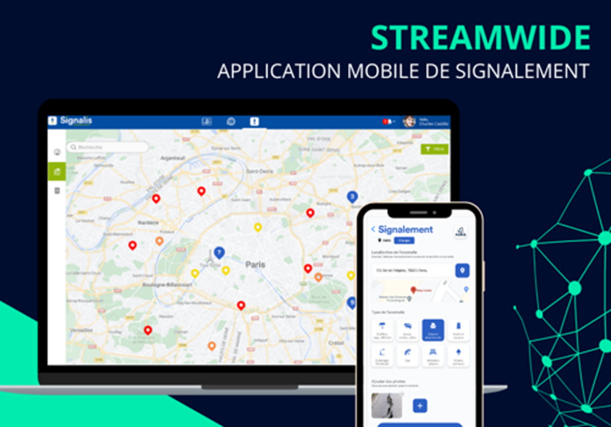 STREAMWIDE: Mobile reporting app - STREAMWIDE