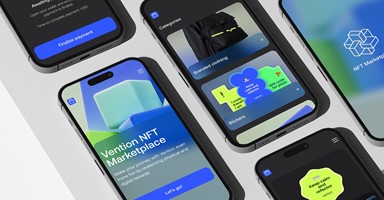 Vention Project - Blockchain platform for employee rewards and NFTs